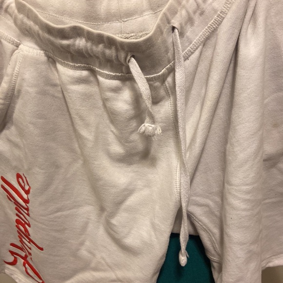 Men’s Heavyweight White Shorts w/pockets & drawstring - Picture 4 of 7